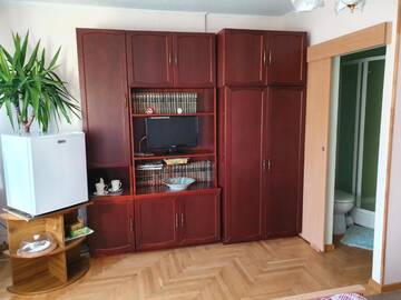 Фото номера Двухместный номер с 1 кроватью или 2 отдельными кроватями Отели типа «постель и завтрак» B&amp;B Jurbarkas г. Юрбаркас 19